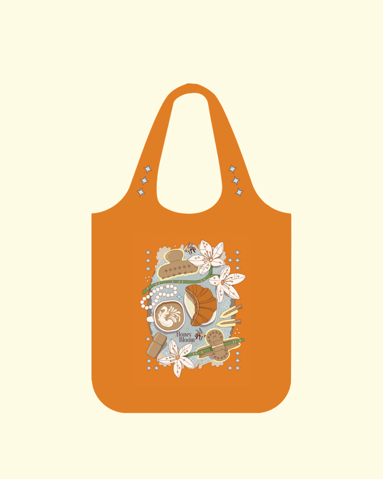 ❁ Honey Bloom MTique signature Tote - By Order only