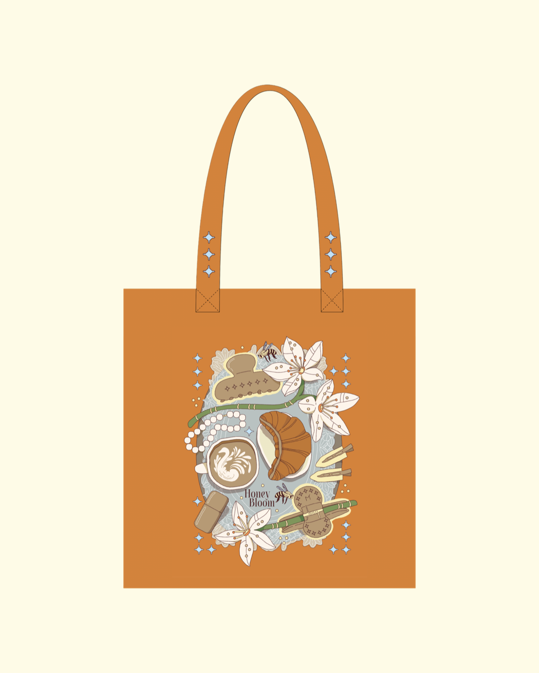 ❁ Honey Bloom Classic Tote  - By Order only