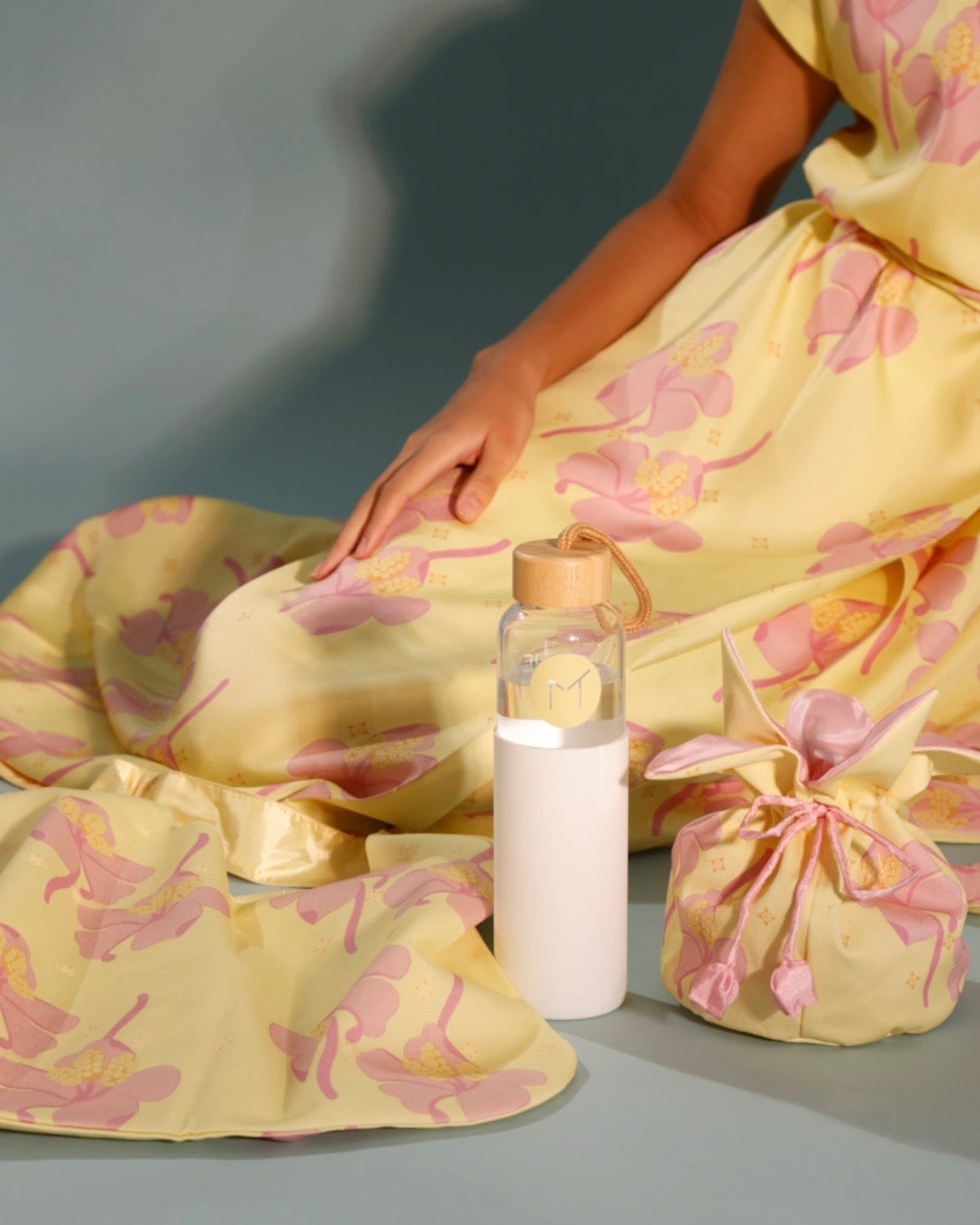 Butter Petals Pouch - Cotton
