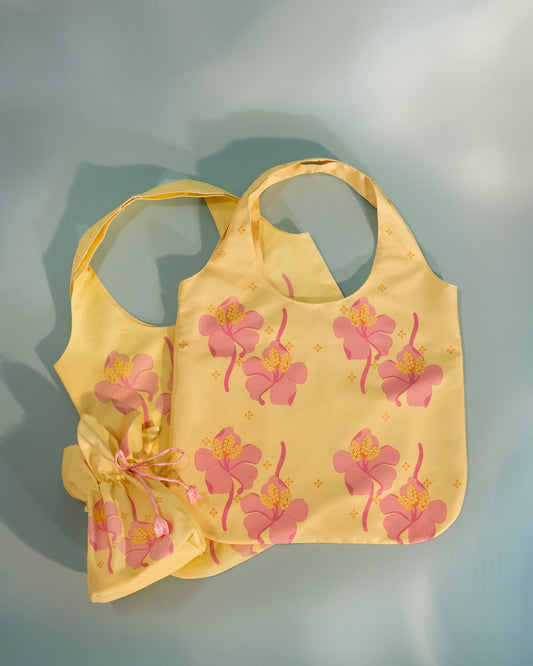 Butter Petals Pouch - Cotton